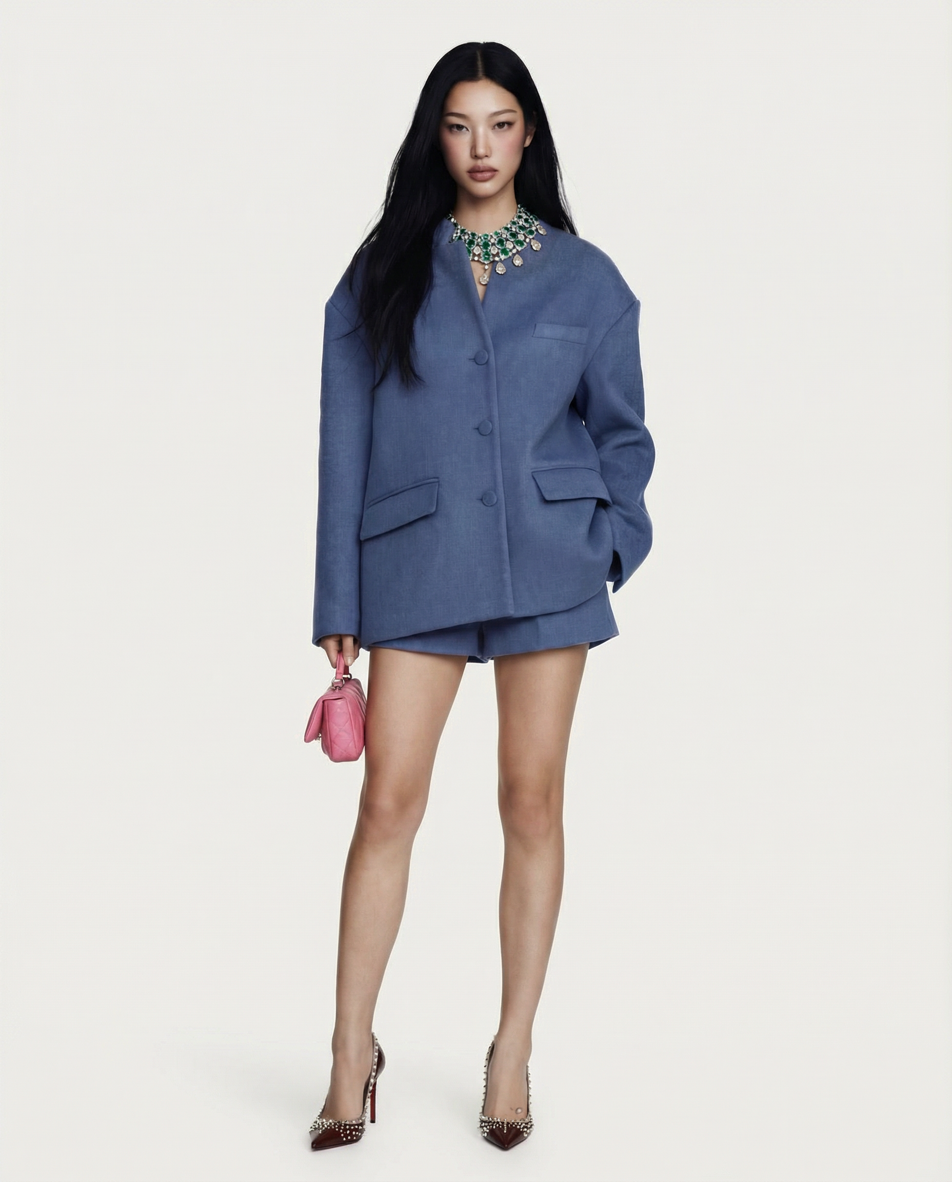 Relaxed Tailored Set Women Chic Comfortable Matching Outfit 